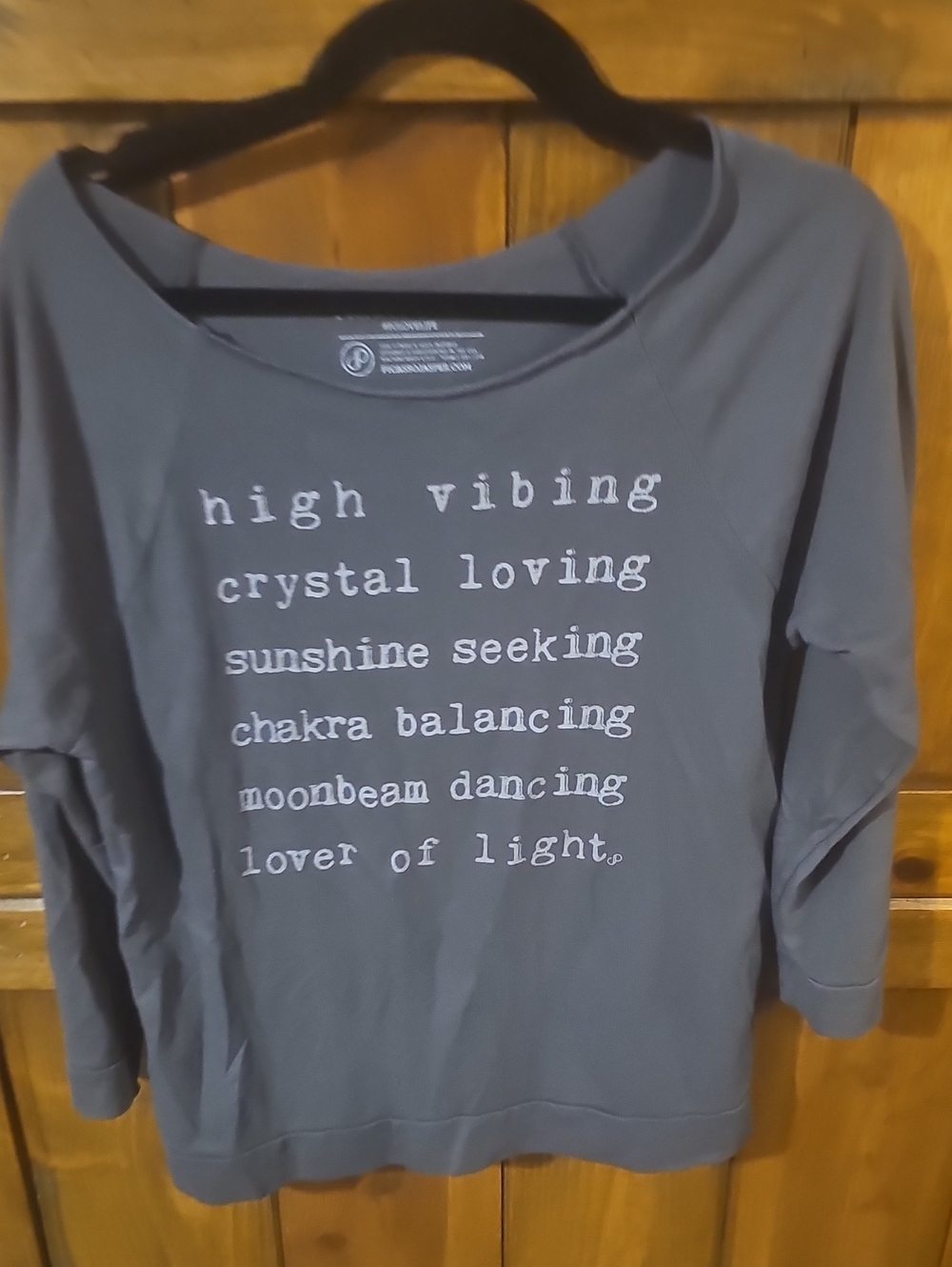 High Vibing Gray Graphic Sweatshirt - Cozy Women's Top
